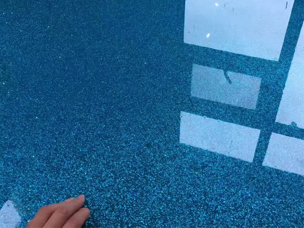 自流平浮动彩砂地坪