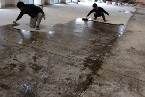 环氧树脂砂浆地坪底漆施工